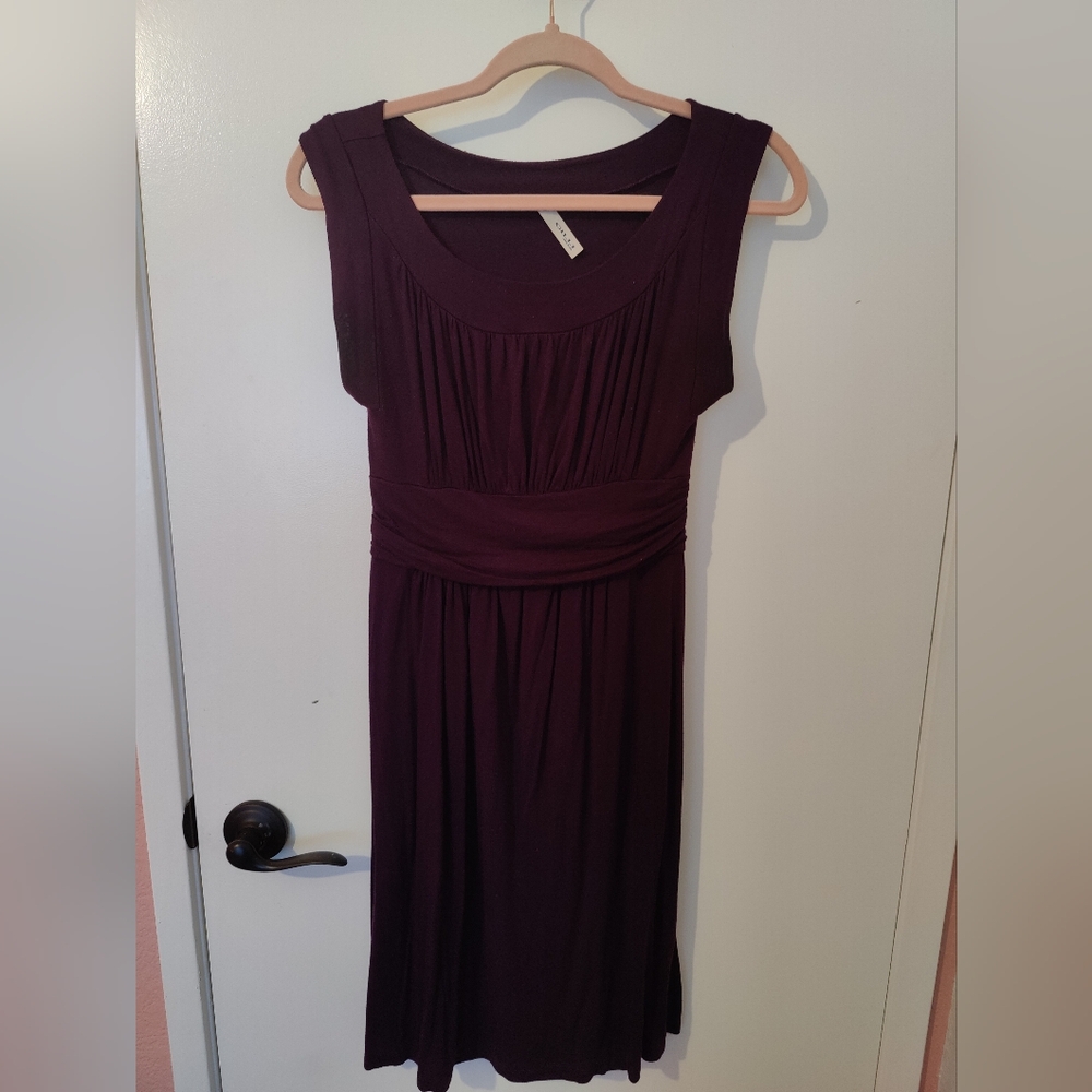Gilli Deep Purple Midi Dress